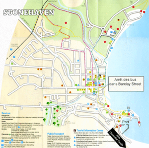 Carte de Stonehaven