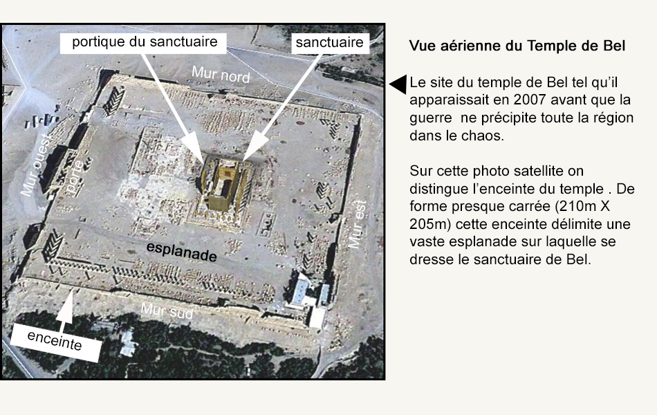 Palmyre: le temple de Bel